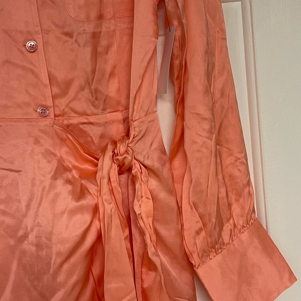 Equipment Fatima Wrap
Shirtdress - Flamingo Pink(M) - Picture 9 of 10
